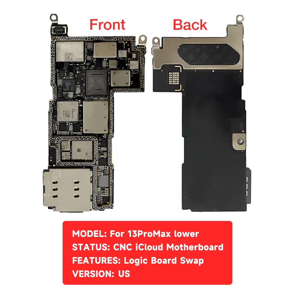 CNC Cut iPhone 13 Pro Max Logic Board 5G