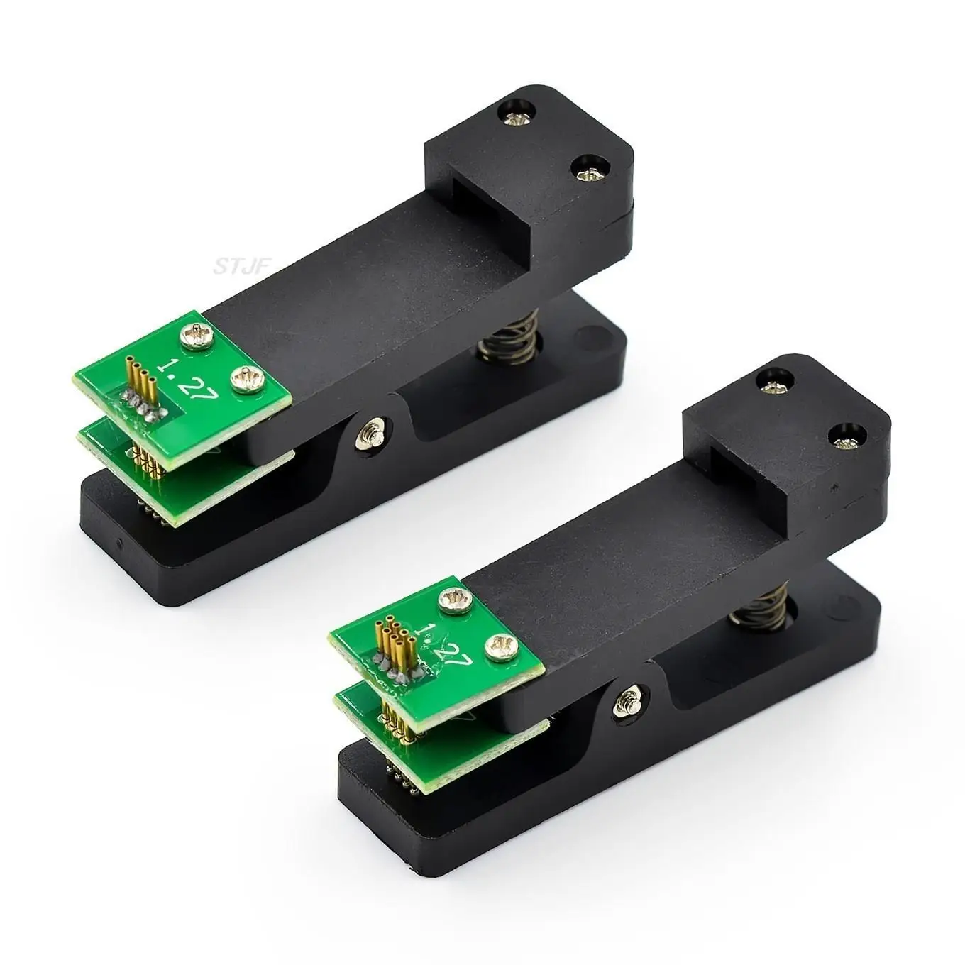 Imagem -03 - Pcb Clip Clamp Fixture Sonda Pogo Pin Download Program 2.54 2.0 1.5 1.27 1.25 100mil 50mil 3p 4p 5p 6p 7p 8p 9p 10p