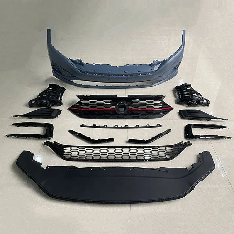 

2023 hot sale car body spare parts front grille front bumper kit for vw jetta gli 2019 accessories bumper kit