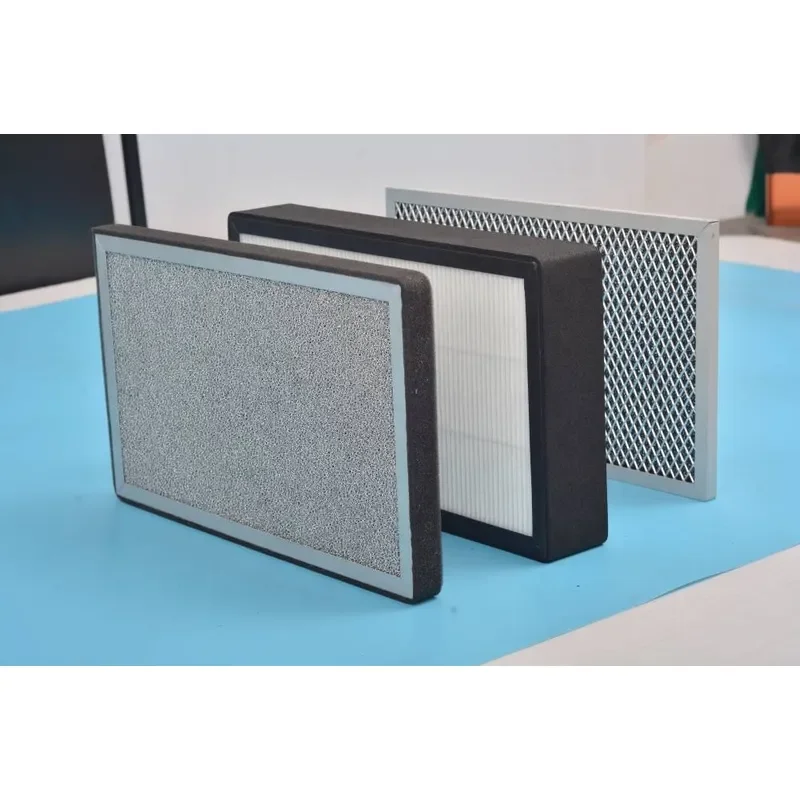 Filter fresh air box anti-corrosion exhaust fan system suitable for industrial hospital halls and industrial plants