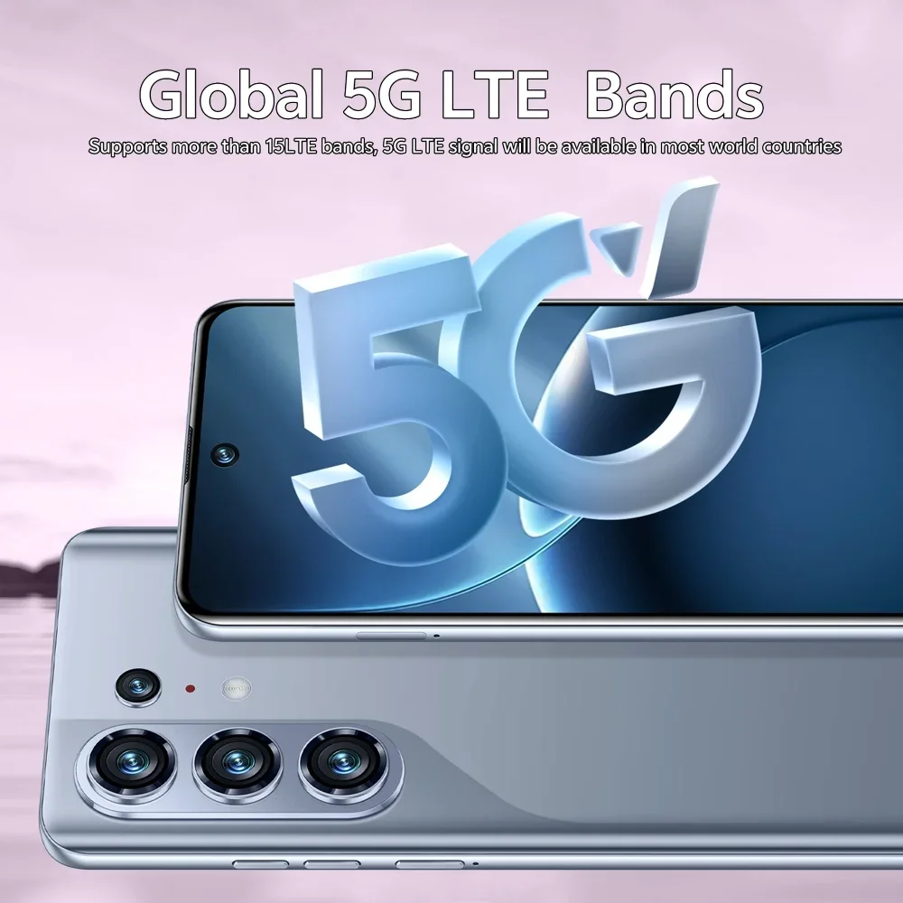 K-Touch 26 Ultra Android 15 Cell Phone 22GB+2TB Smartphone 7.3inch Mobile Phones 5G Dual SIM Card 8000mAh 16MP+48MP Camera Cellphones