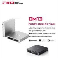 FiiO DM13 Bluetooth Hifi Stereo CD Player 3.5mm/4.4mm Supports Portable Grab Track Transcription And Aptxhd Transmission Custom