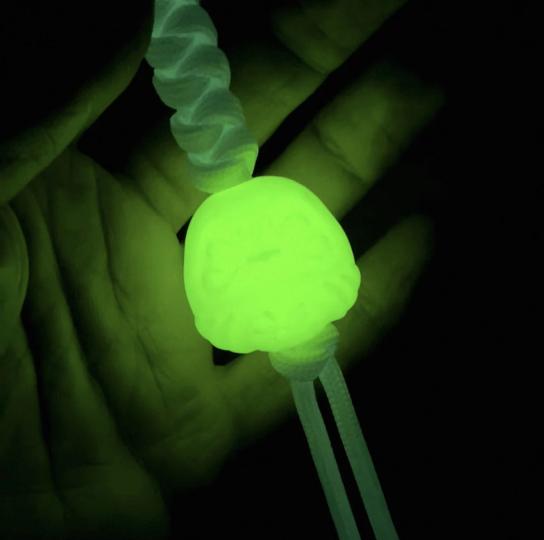 Handmade Luminous Pendant Bead Rope EDC Umbrella Rope Pendant Knife Pendant  Lanyard Pendant Beads
