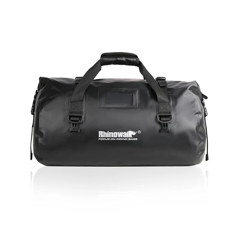 Rhinowalk Motorcycle Bag 45L Bag Durable Dry Luggage Outdoor Bag Motorbike Rear Seat Bag