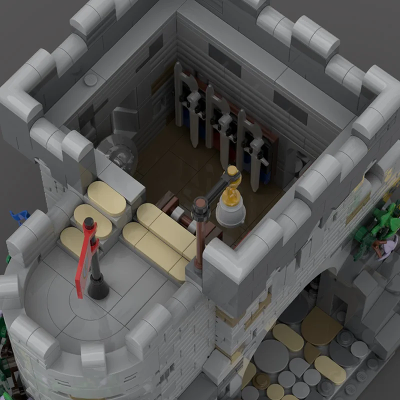 1227 PCS City Engineering Watch-tower MOC Aanpassen Modulair bouwsteen Creatief ontwerp Model Kinderen DIY Jongen Speelgoed Kerstcadeau