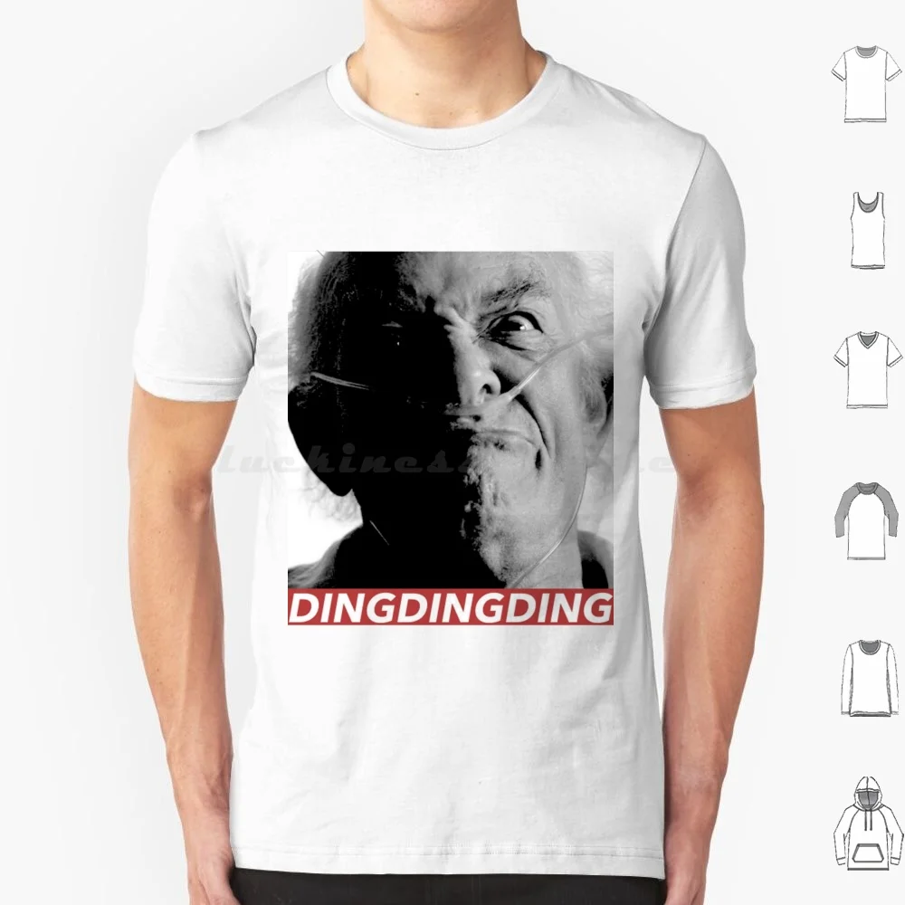 Ding T Shirt 6xl Cotton Cool Tee Hector Hector Salamanca Serie Series Uncle Tio Wheelchair Bell Bell Fashion Tv Funny Cool Old