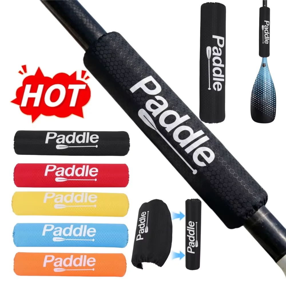 Paddel-Auftriebsmanschette, schwarz, 420D PU, langlebig, Fußballmuster, EPE-Schaum, verhindert das Sinken für Kajak, Kanu, Paddleboard