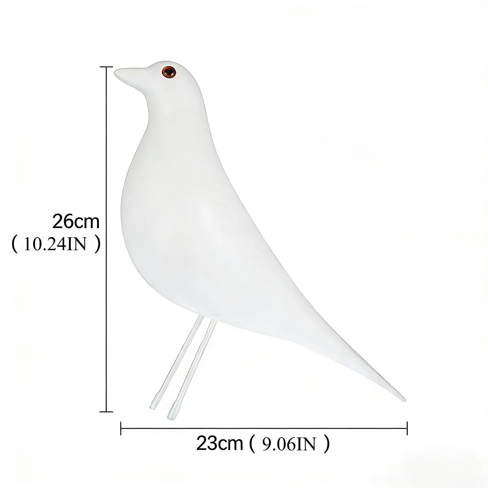 Bird Home Decor, House Bird, Adornment Office Home Decor, Desk Dove Ornament, Arts Pigeon Gifts, Replica Sculpture