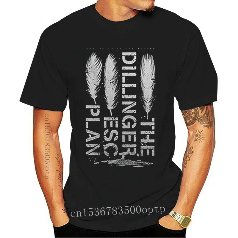 New Official The Dillinger Escape Plan Feathers T Shirt Men Women TEE Shirt Trendy Streetwear