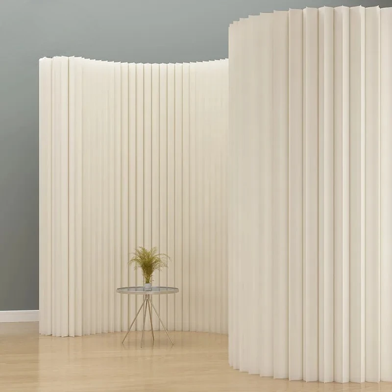 Length Optional, Height 2 meters, width 35 cm, Mobile Folding Room Divider Screen, Partition Wall, Privacy Separator