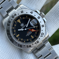 STEELDIVE D1992V New Arrival GMT NH34 Automatic Mechanical Movement Luminous Sapphire Glass 300M Waterproof Men's Dive watches