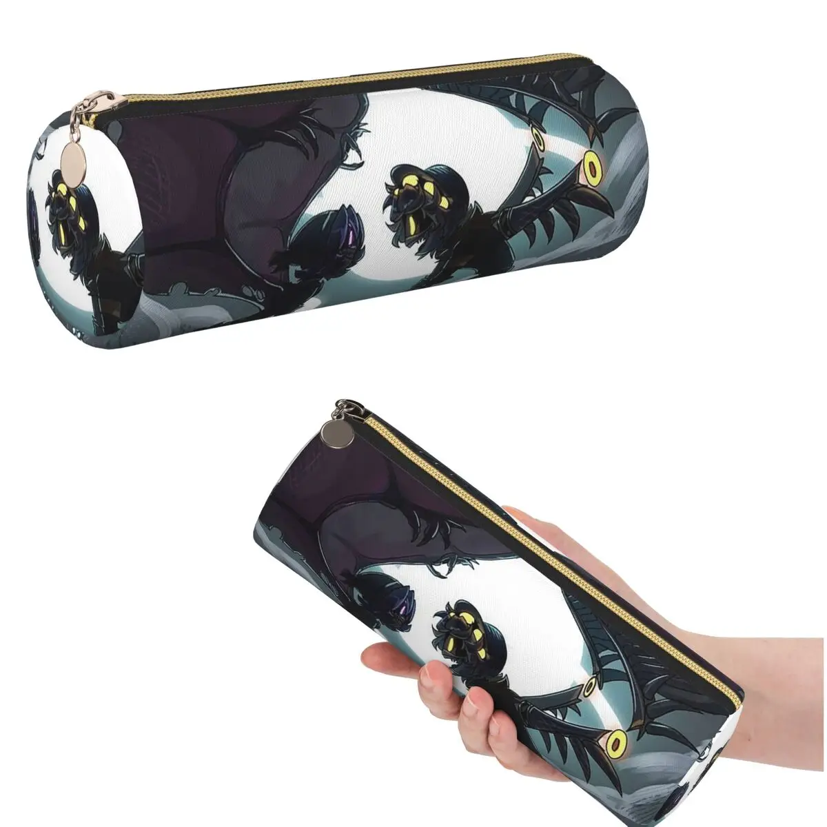 Murder Drones Game Pencil Case for Kids School Pen Box Pencil Bag Stationery Supplies Pen Holder Bag
