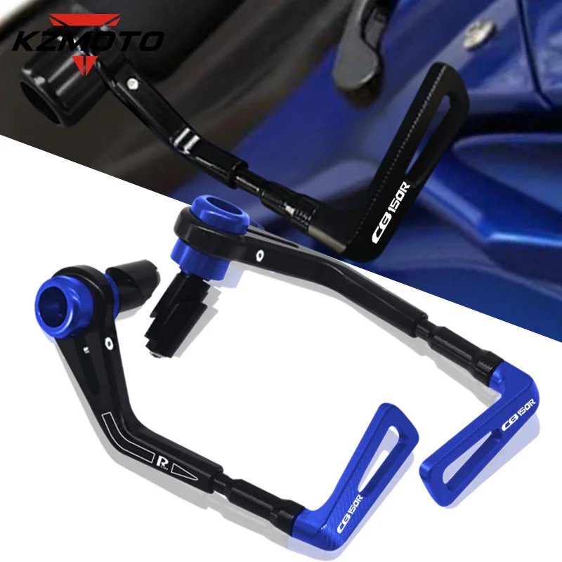 

Motorcycle Modified 7/8" 22mm Handlebar Grip Guard Brake Clutch Levers Guard Protector For HONDA CB150R CB 150R CB 150 R Blue