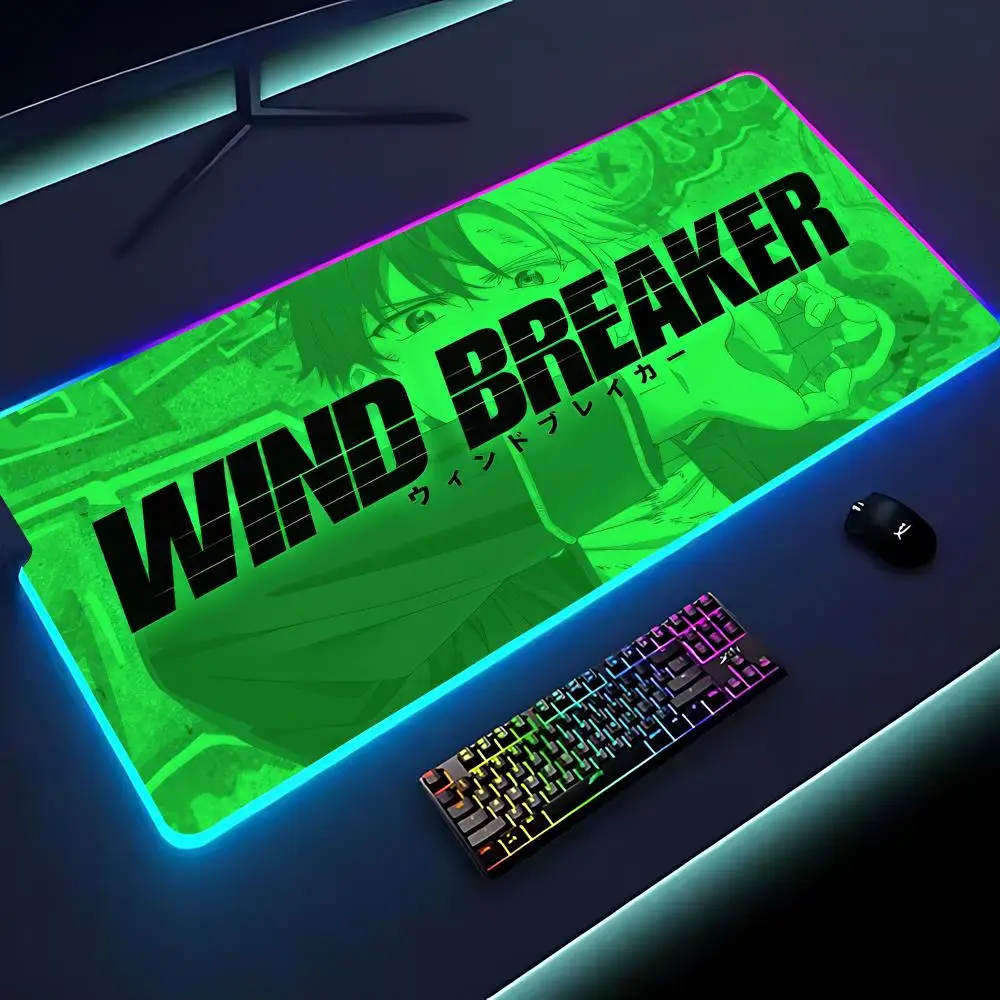 Wind Breaker Japanese anime Mouse Pad Keyboard Cover Desk-mat Colorful Surface Multi-size World Computer Gamer