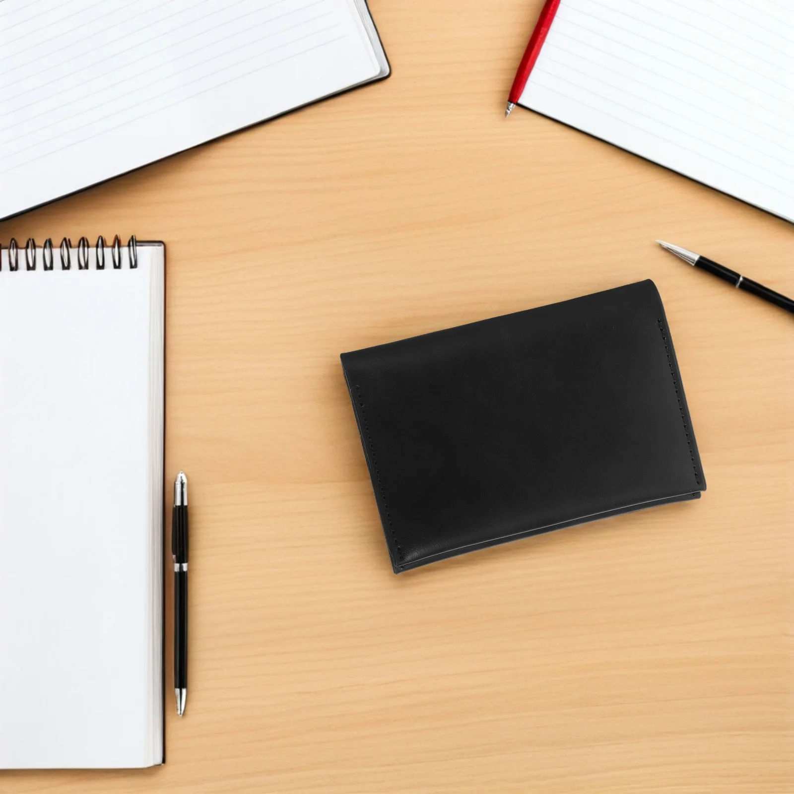 

Men's Card Bag Business Wallet for Men's Ultra Thin Holder Pu Name Organizer Man