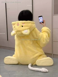 Cardcaptor Sakura Kinomoto Kero chan Cosplay Anime Products Hoodie Plush Pajamas Halloween Costume Jumpsuit Sleepwear Onesies