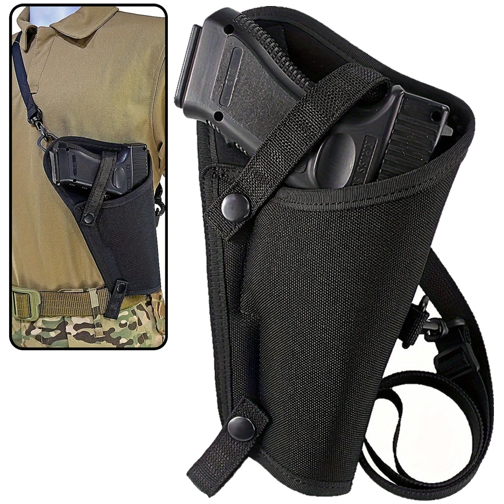 

Тактическая скрытая сумка для подмышек, уличная сумка на плечо, спортивная сумка для аксессуаров для телефона, регулируемая кобура для пистолета