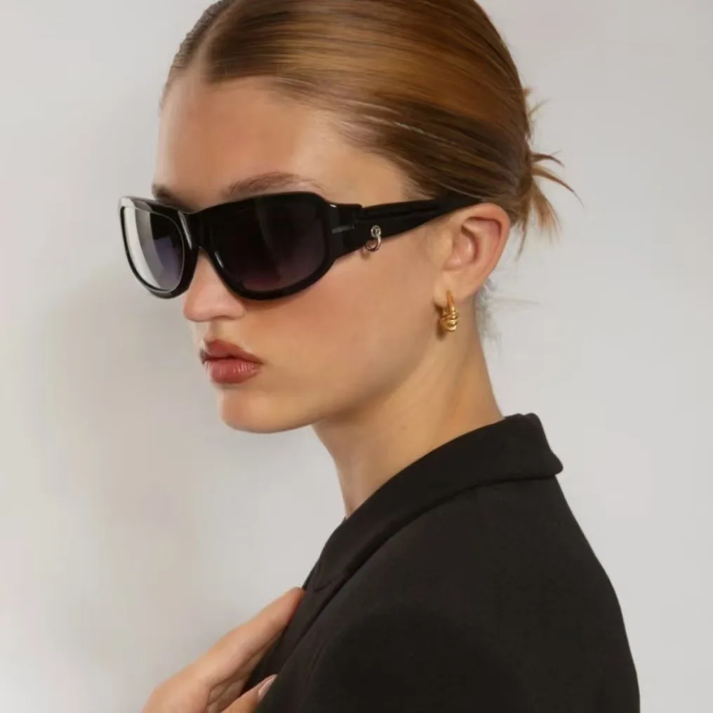 High Quality Men Sunglasses Fashion Stylish Anti-reflective Sun Glasses Female Party Show Performance Sun Glass