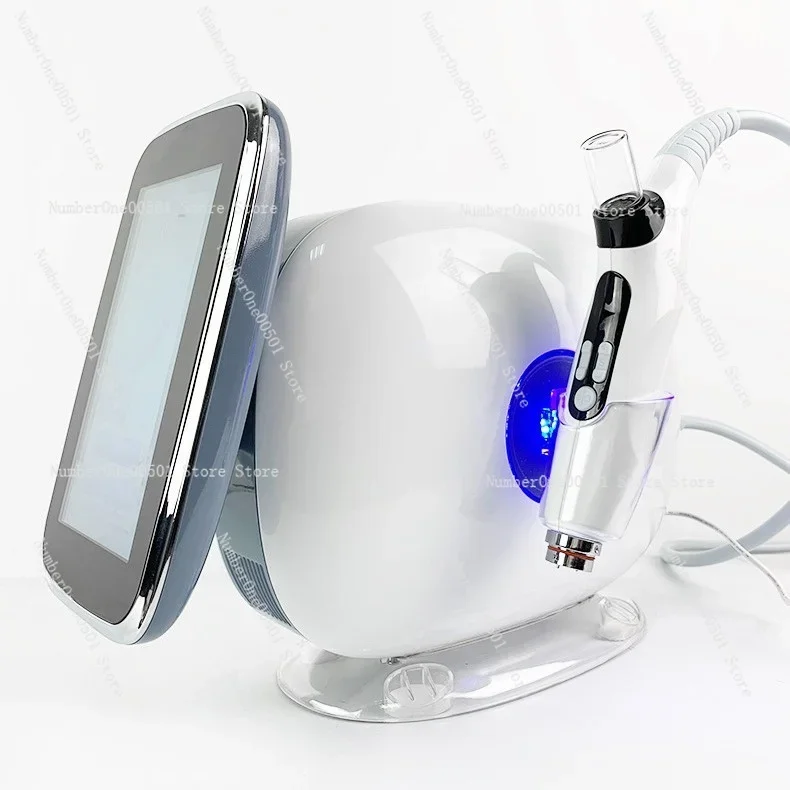 EMS RF  Titanium Nano Crystal Needle Free Hydra Beauty Device for Home Salon Micro