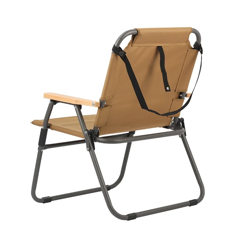 Wide And Convenient Camping Picnic Leisure Fishing Chair, Beach Chair, Single-person Outdoor Folding Chair