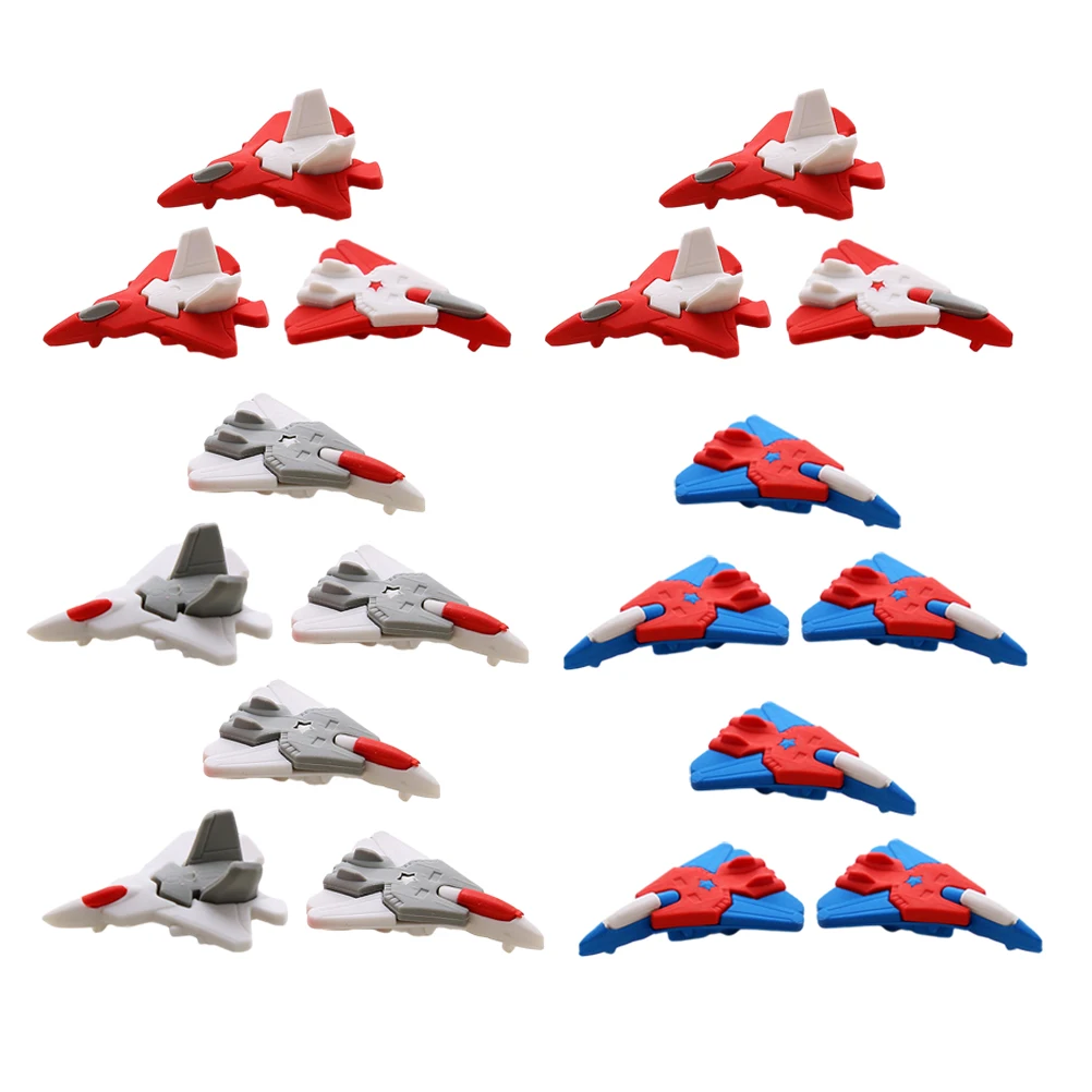 

48 Pcs Cartoon Airplane Eraser Pull Apart Erasers Modeling Mini for Kids Tiny Birthday