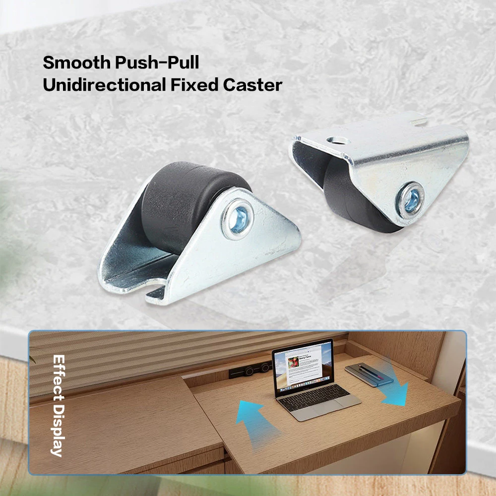 Jewelry Display Cabinet Bottom Mount Hidden Ultra Thin Drawer Slide Track Soft Closing For Bay Window Desk Black Hardware