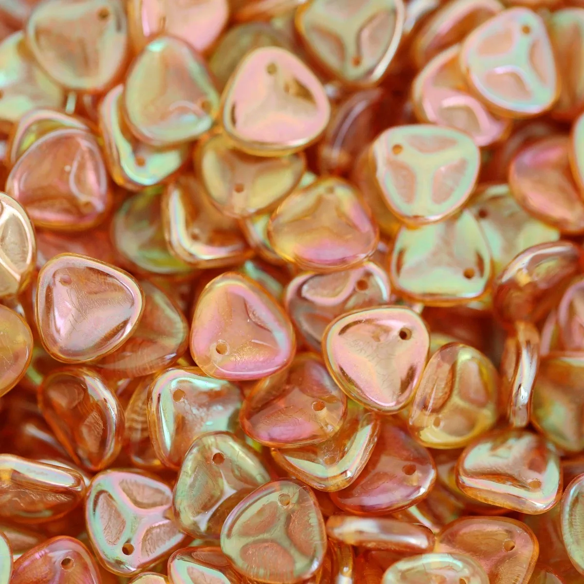 

100pcs 8*7mm (Multiple colors) handmade beadeds bracelet necklace earrings loose jewelry DIY semi-finished production