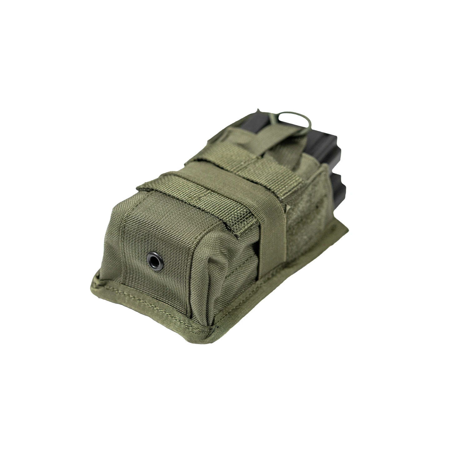 DOUBLE Mag Pouch - Open Top Quick Draw Dual Rifle Magazine Holder Tactical MOLLE Elastic Retention Pouch for Airsoft Hunting view 5