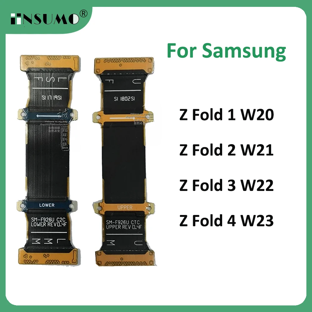 OEM New Spin Axis Flex Cable For Samsung Galaxy Z Fold 1 2 3 4 5 W20 W21 W22 W23 F9000 F9160 F9260 F9360 LCD Flex Cable Ribbon