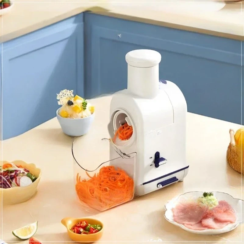 Automatic Vegetable Cutter Household Electric Vegetable Cutter Vegetable Cutter Household Multi-Functional Automatic Drum Grater