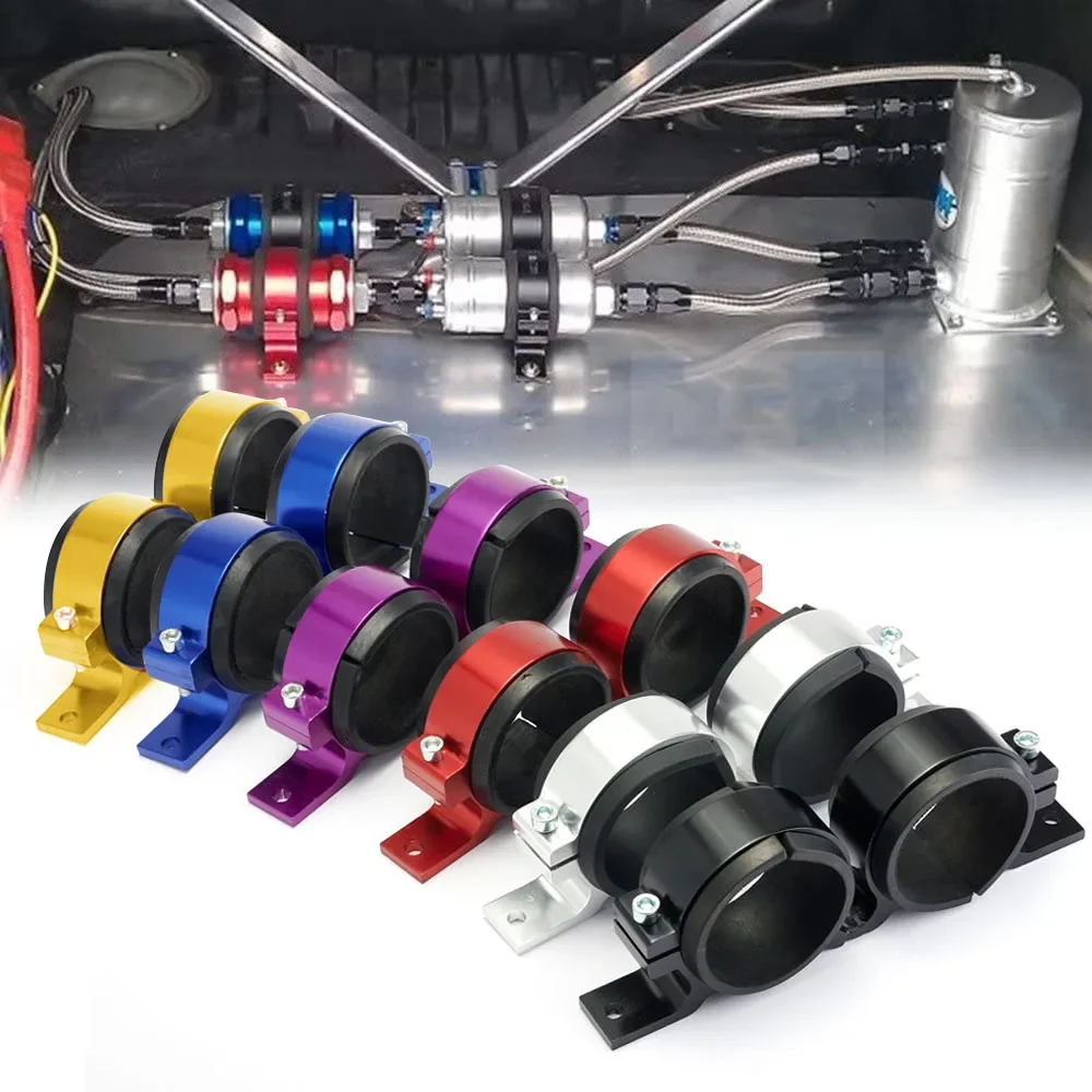 Auto Fuel System Parts 60mm Aluminum Clamp Holder for Fuel Pump & Fuel Filter