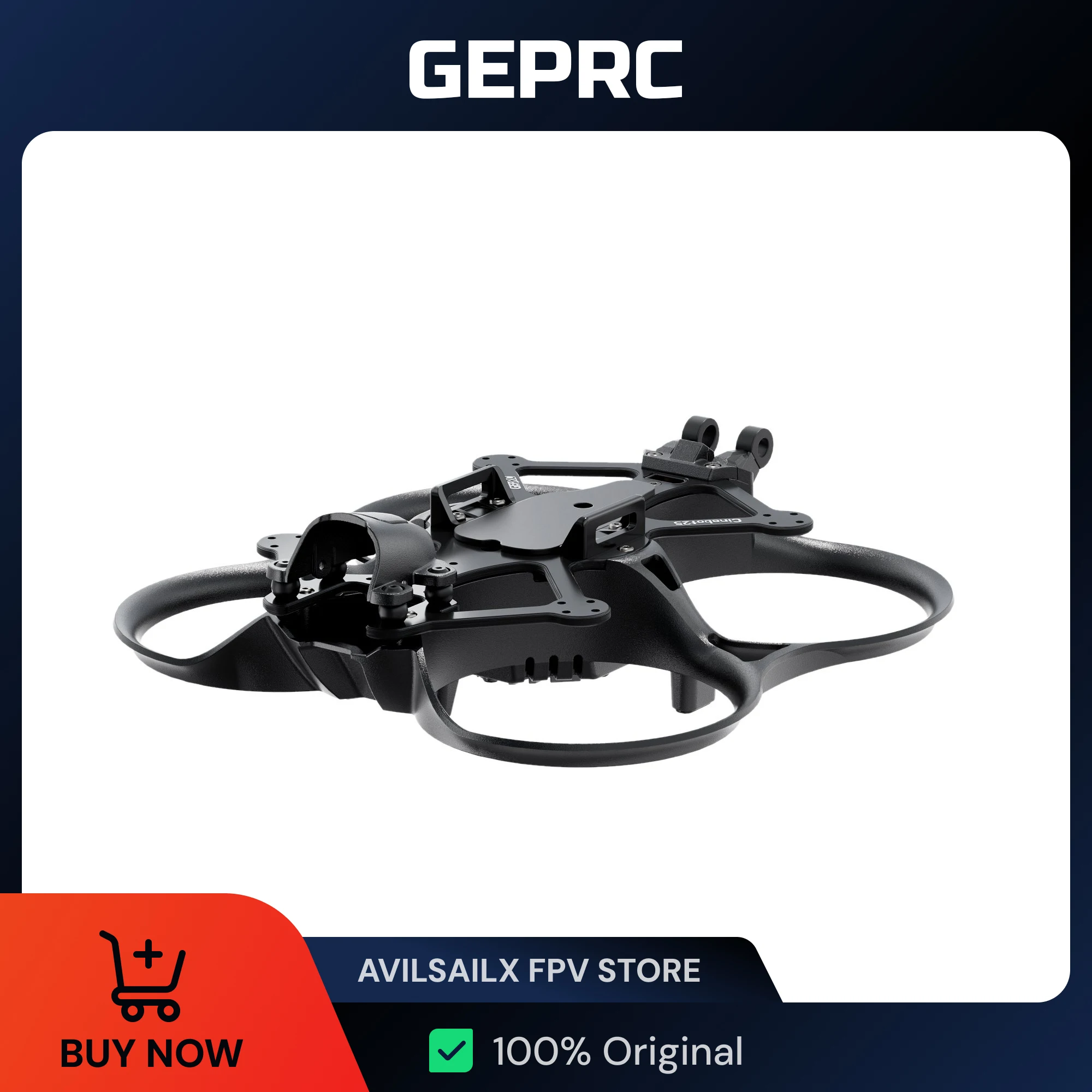 

GEPRC GEP-CT25 Детали рамы Подходит Cinebot25 S 2,5 дюйма Запасная запасная часть Литой под давлением RC DIY FPV Дрон для фристайла