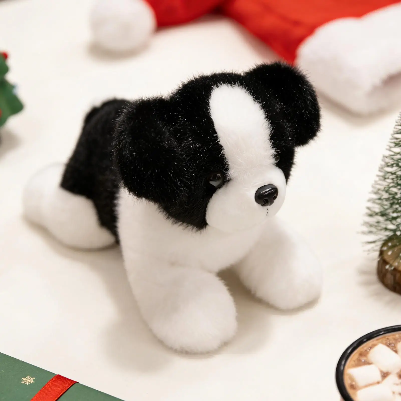 

Light Up Puppy Cute Plush Dog Companion Toy Adorable Animal Doll For Kids Boys Girls Nursery Playroom Bedroom Desk Bedside Home