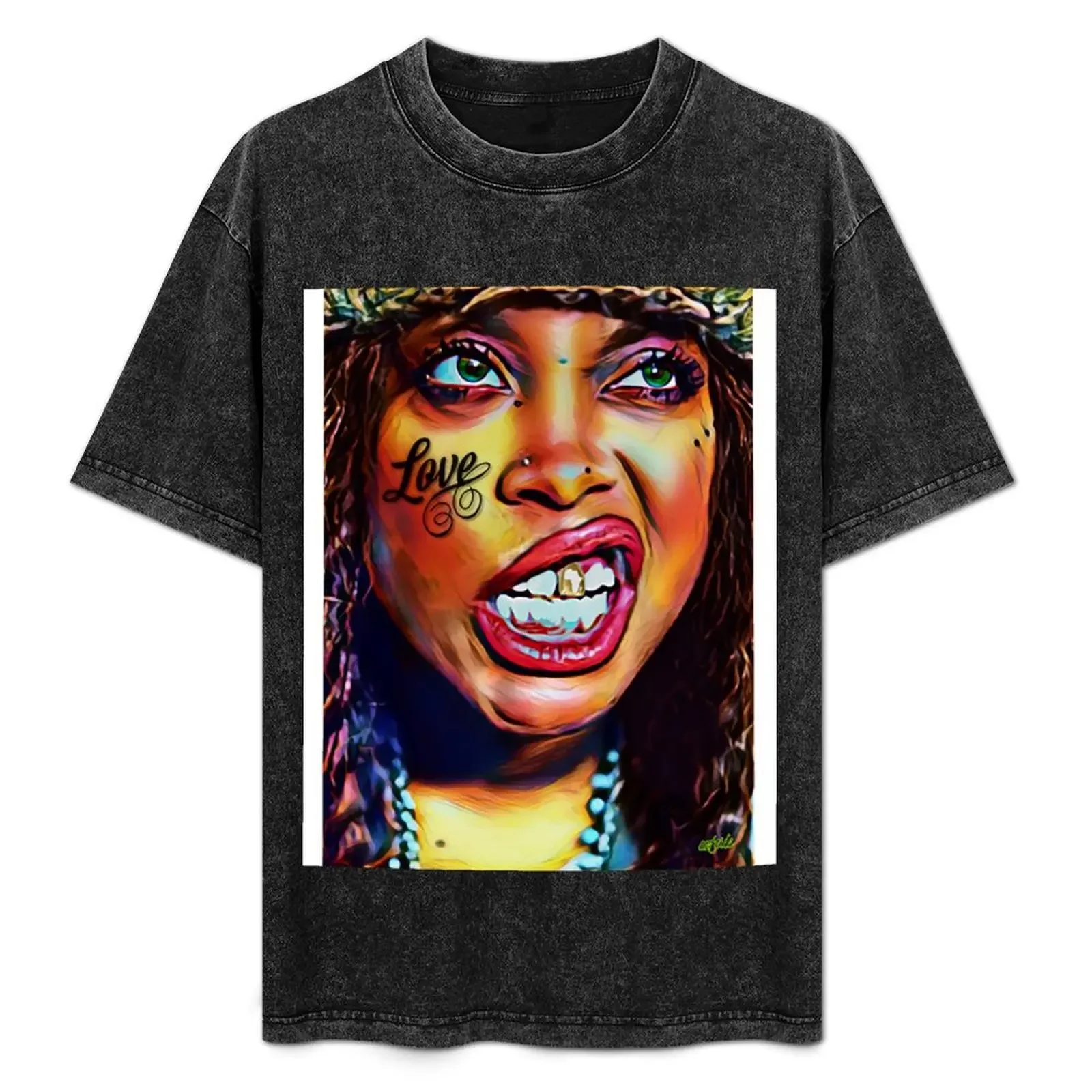 

Erykah Badu T-Shirt summer top cotton graphic tees shirts graphic tees heavy weight t shirts for men