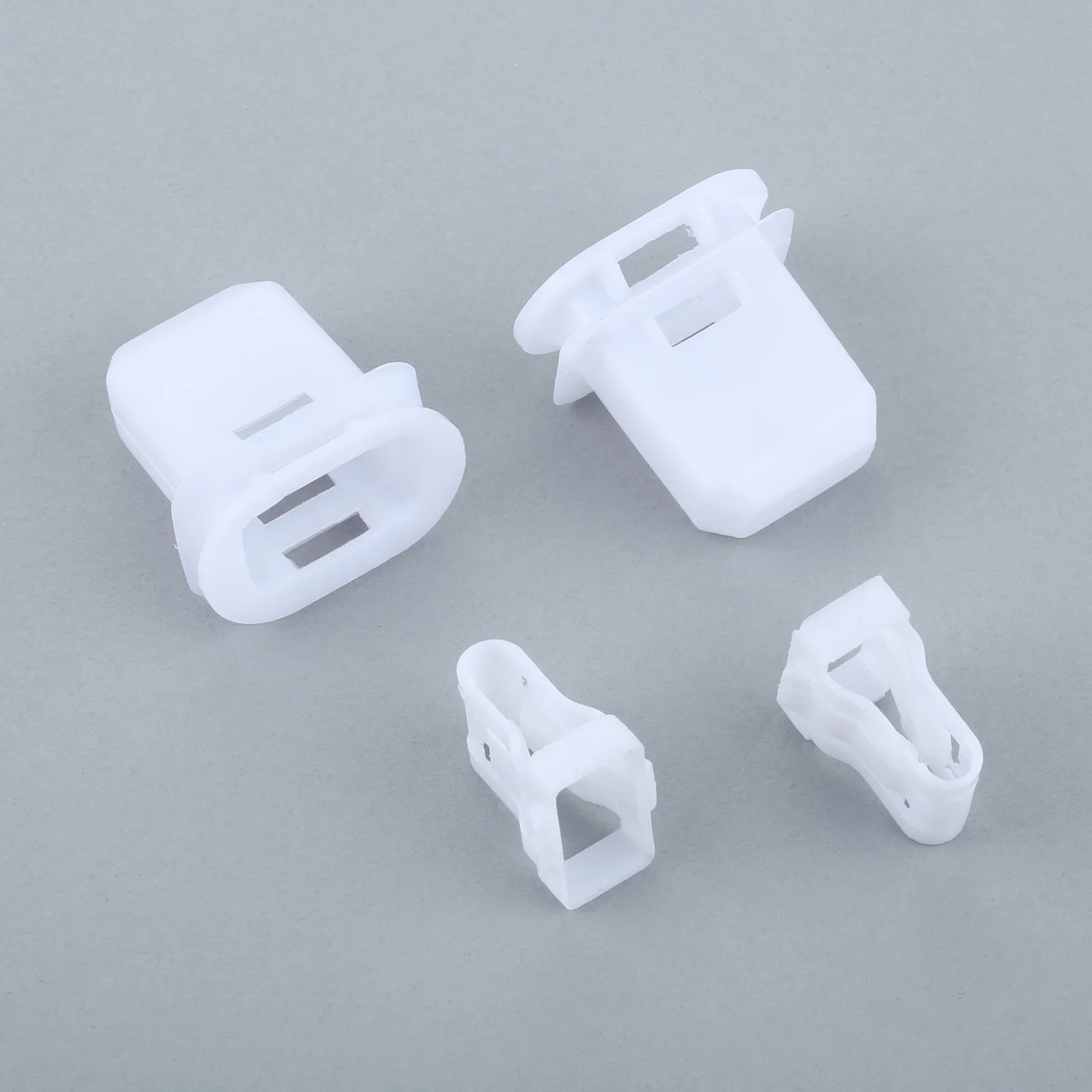 2 Sets White Plastic Rear Seat Buckle Rear Seat Clamp Cushion Pad Clips Back Seat Fixed Buckle Car Fastener Clip for Chevrolet