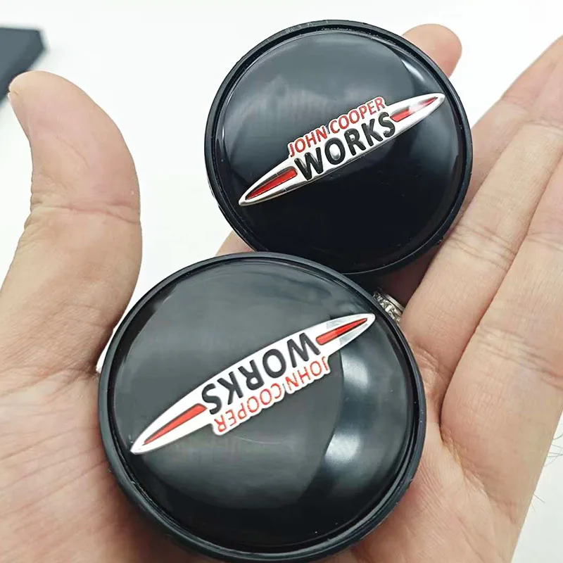 4 Stück 54mm Auto-Radnabenkappen für MINI Cooper S Works JCW One R50 R52 R53 R55 R56 R57 R58 R59 R60 R61 Zubehör – Detail 6