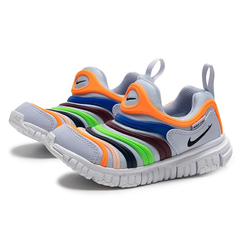 أحذية نايك للأطفال كاتربيلر حذاء طفل صغير سهل الارتداء أحذية رياضية للأطفال عصرية كاجوال 343738-032