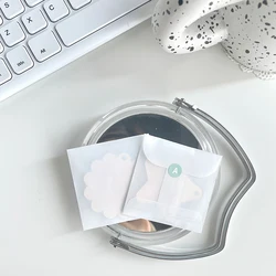 20pcs 8x10cm White Tracing Paper Jewelry Bags - Ideal for Wrapping Photos, Star Cards, Earrings, Necklaces, Storage Organizer