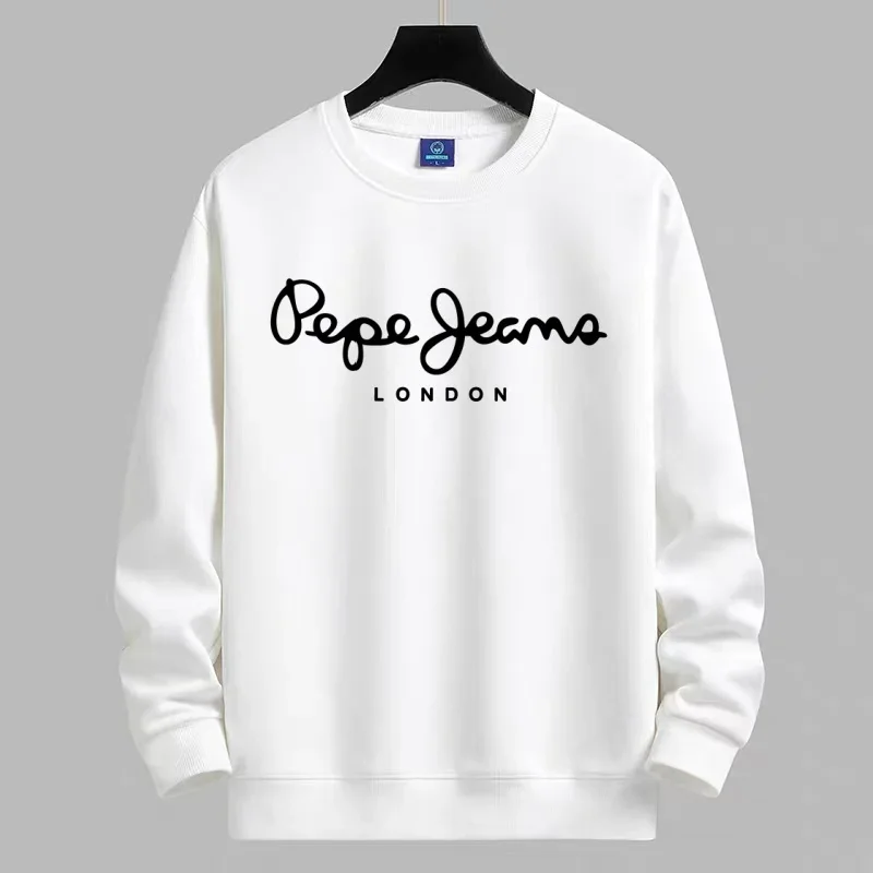 -Sudadera con capucha de cuello redondo estilo vintage de Pepe Jeans London, adecuada tanto para adultos como para niños! Top de Boutique a la Moda! Estilo Minimalista