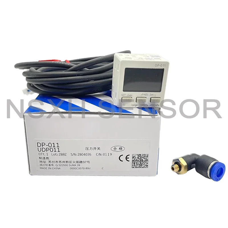 

Original DP-011 DP-012 White Digital Low Pressure Vacuum Type Sensor NPN