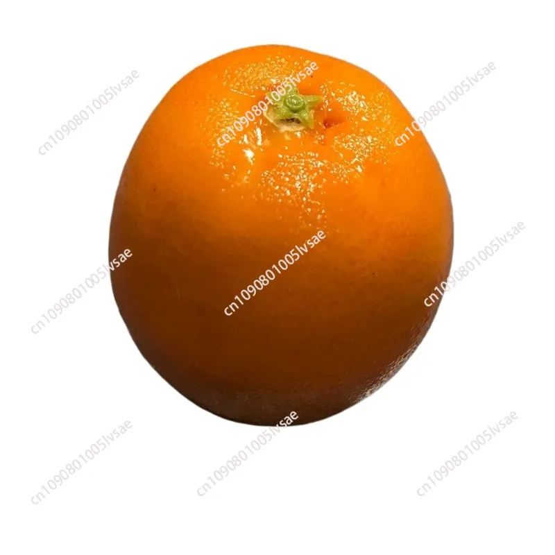 50pcs Imitation of real and fake oranges, orange models, fruit shop window decorations