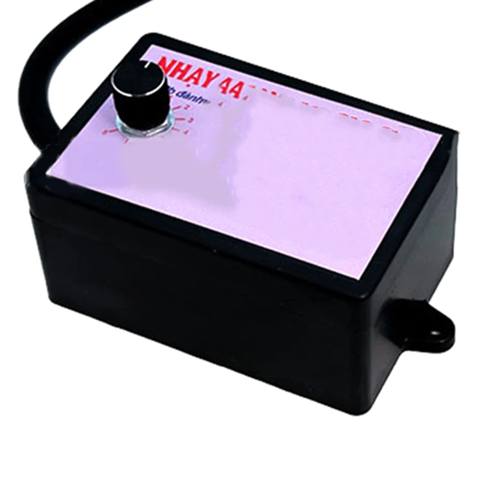 Efeitos de som para motocicleta com volume ajustável, variedade de opções de som compatíveis com todos os veículos, baixo consumo de energia