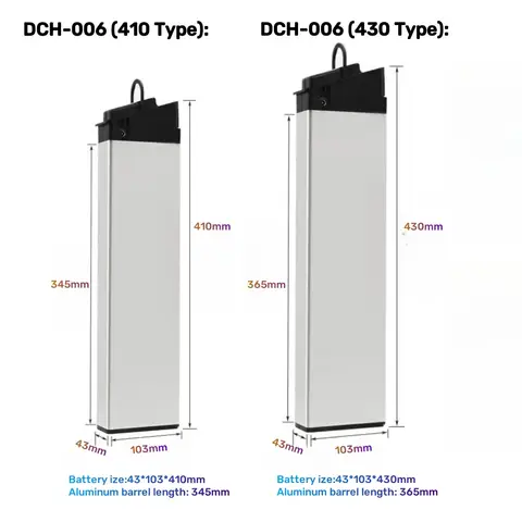 36V 10.4Ah 12.8Ah 17.5Ah DCH006 Replacement Batteries for ADO A20 LO26 20LVXD30 and Fiido M1 Compact Mobility Units
