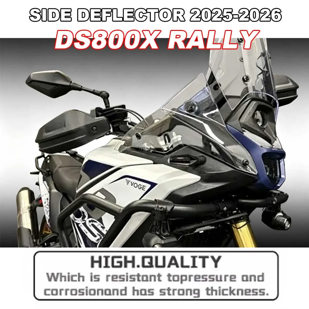 

NEW Motorcycle DS800X RALLY Side Deflectors Windshield Bilateral Side Wind Deflector Air Spoilers For VOGE DS 800 X ds800x rally