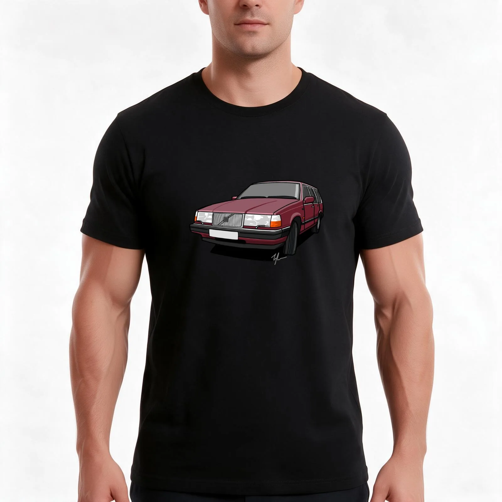 A classic Swedish Beast! T-Shirt, Summer Casual Cotton Tee, Oversized Streetwear Tops, Vintage Graphic Print, Unisex Men Women