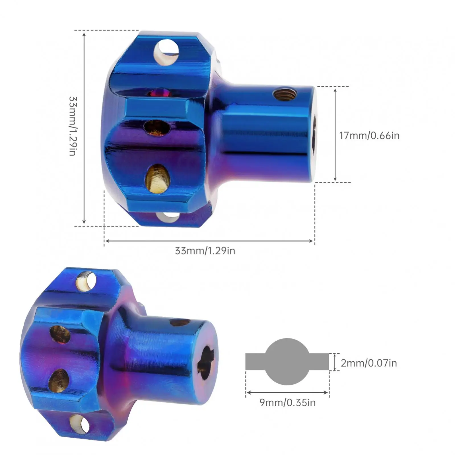 Universal Burn Blue DIY Motorcycle  Key Cover Case Shell Motorcycle Modified Key Cover CNC Decorative Key Head Cover Replacement