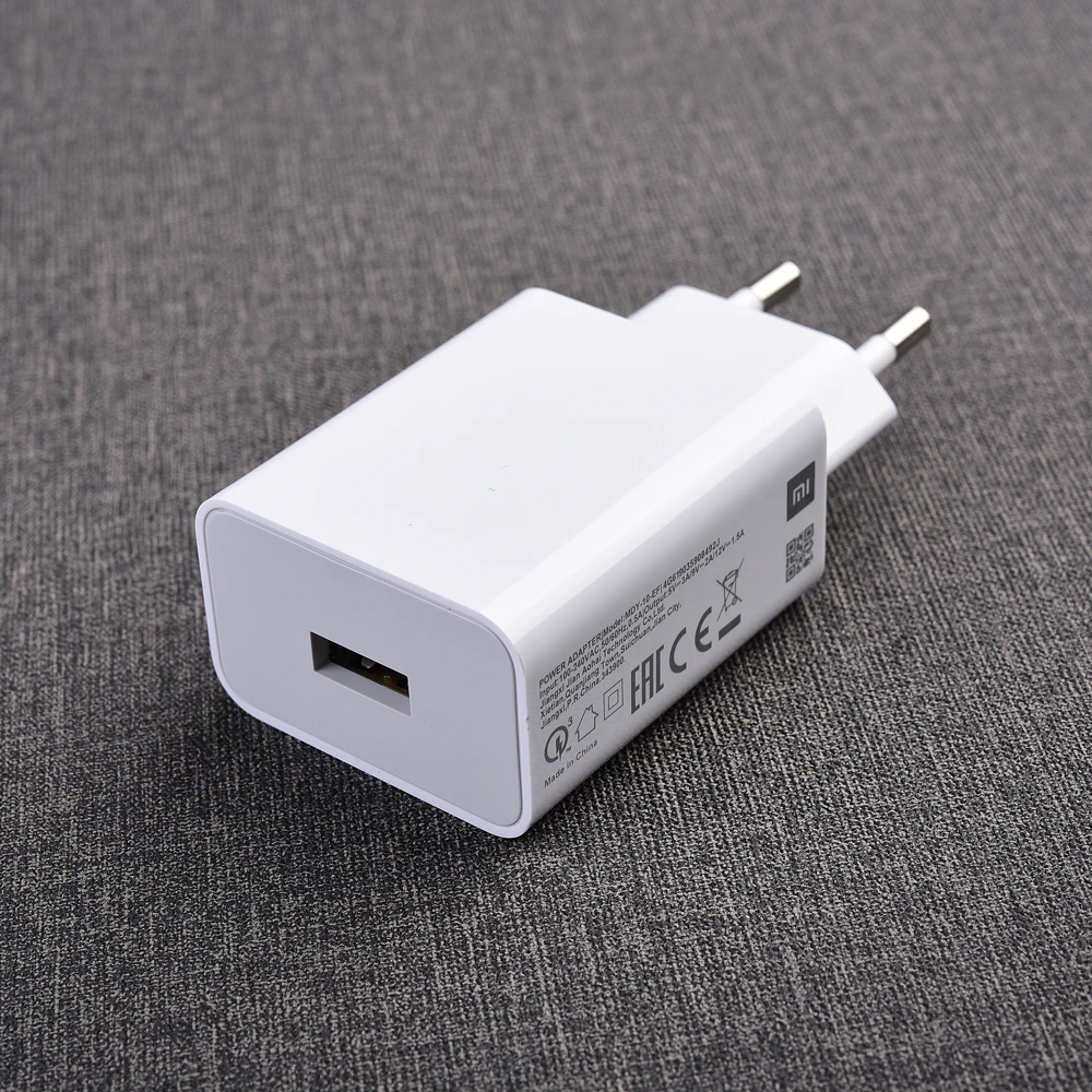 Original Xiaomi Redmi A5 4G 18W Charger Fast Charge QC 3.0 EU Adapter For Redmi Note 8 Pro Poco C71 