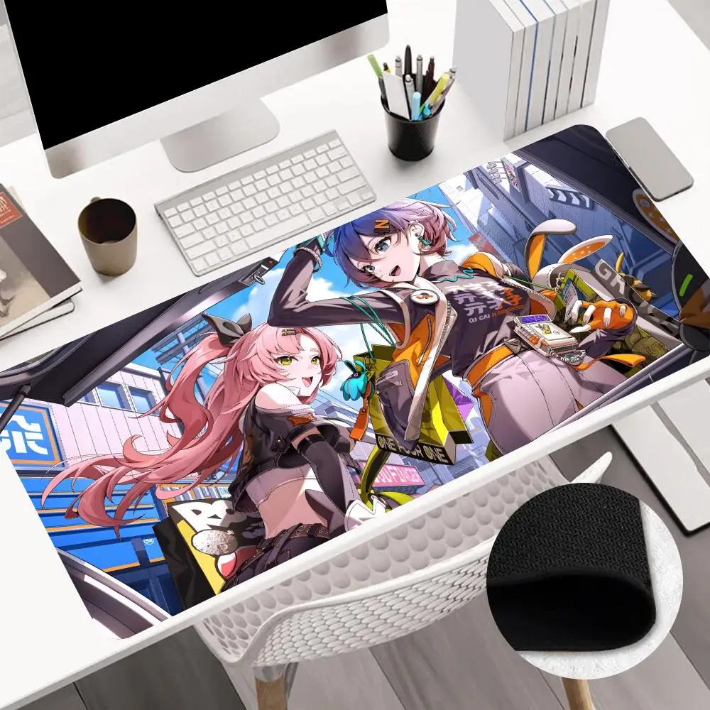 Game Z-Zenless Z-Zone Zero MINISO Mouse Pad Anime Game Mouse Pad Computer Desk Pad Office Carpet Laptop Mouse Pad