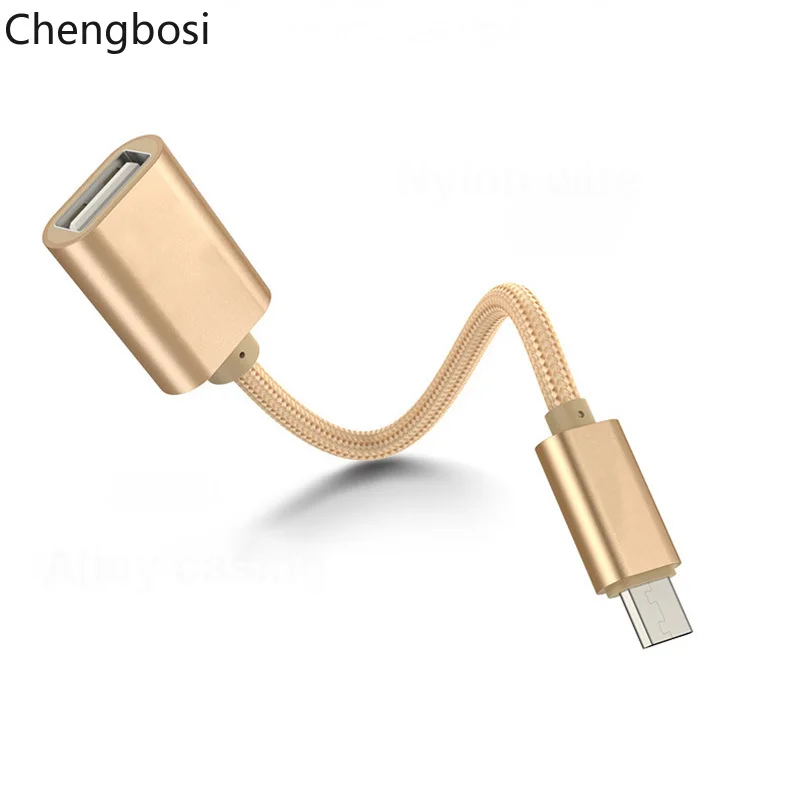 Micro USB OTG Cable Adapter for Xiaomi Redmi Note 5 Micro USB Connector For Samsung S8 9 Tablet Android USB 2.0 OTG Adapter