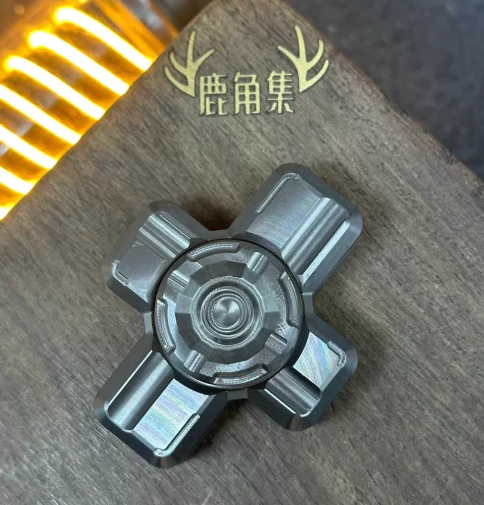 Used EDC TQ 2.0 Zirconium Alloy spinner fidget decompression toy